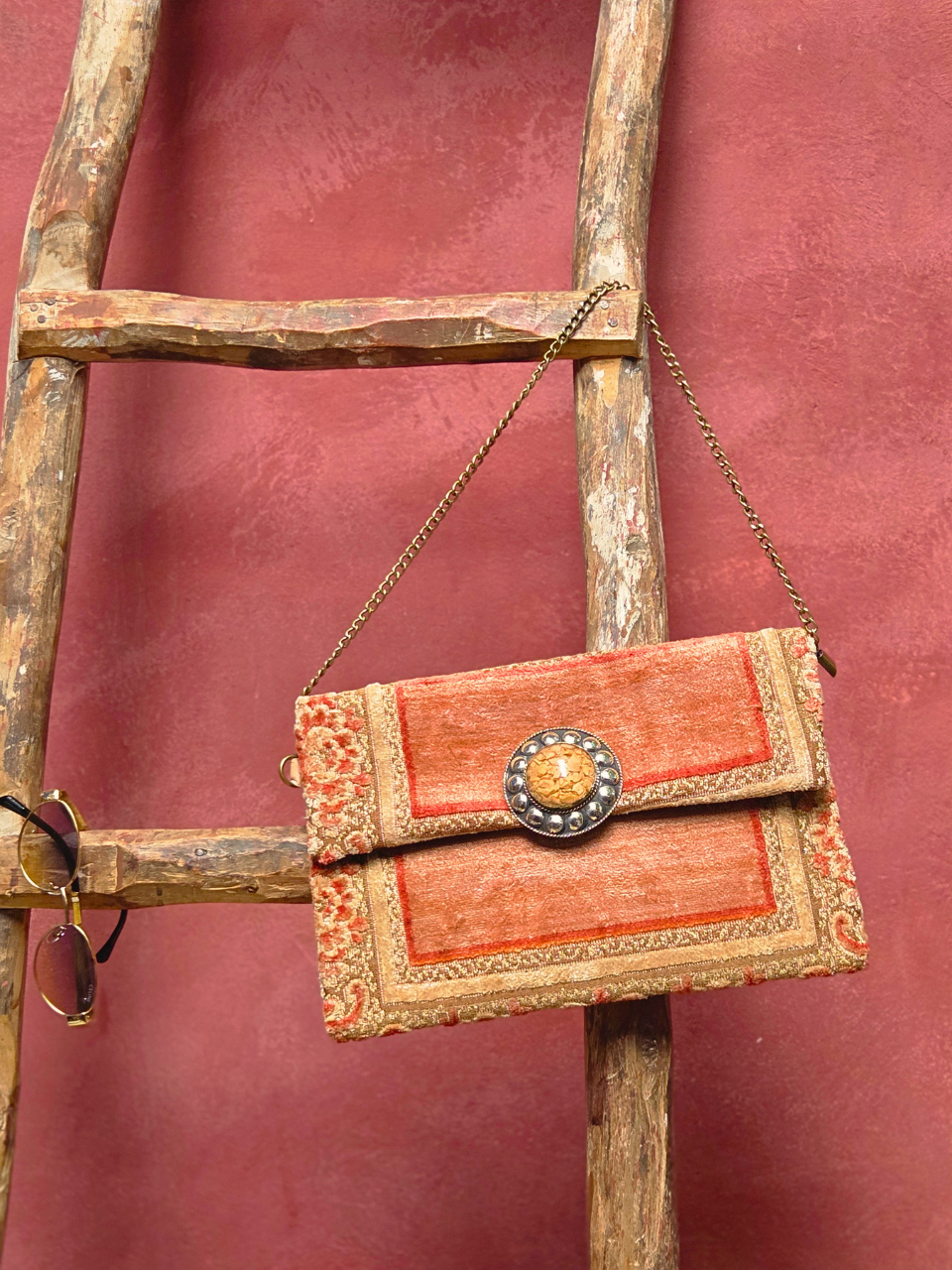 Atlas Piedra Bag Rose