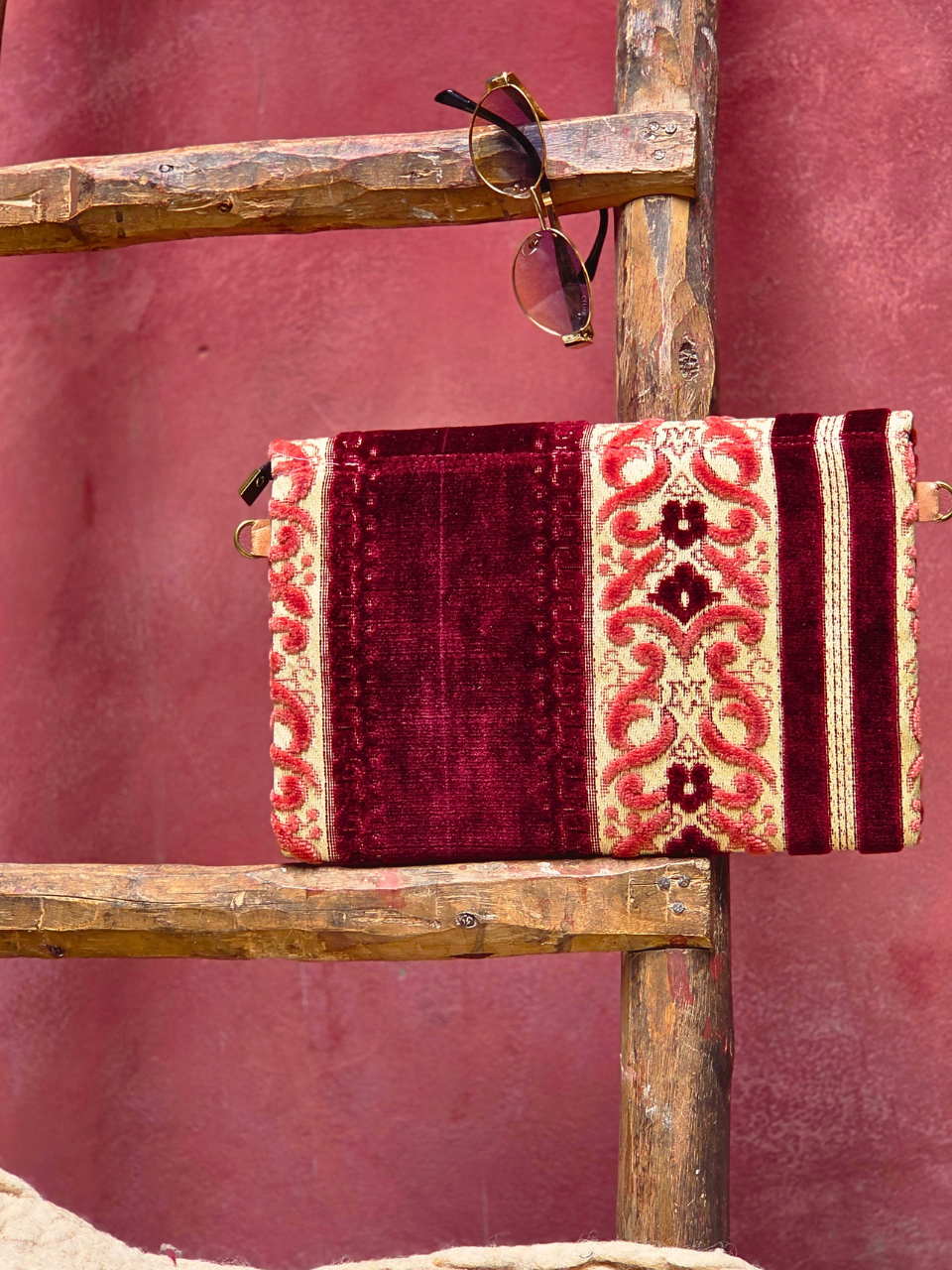 Atlas Piedra Bag  Rojo