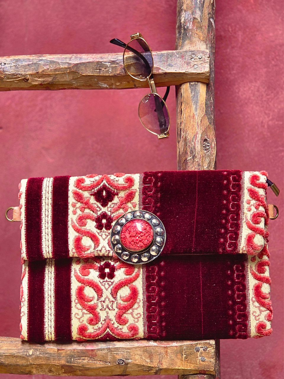Atlas Piedra Bag  Rojo