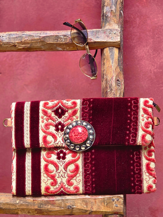 Atlas Piedra Bag - Berry