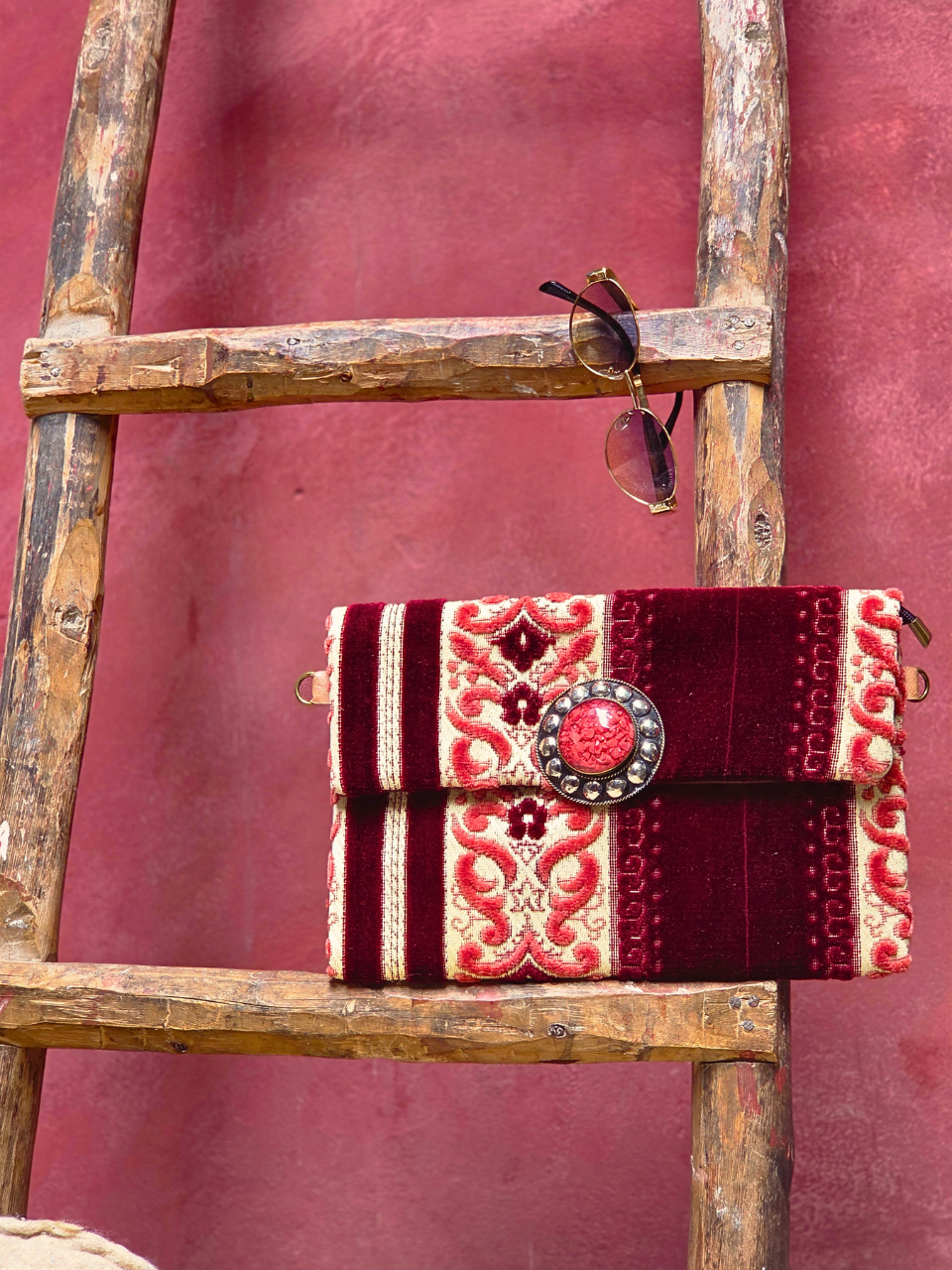 Atlas Piedra Bag  Rojo